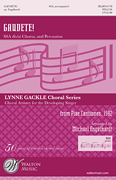 Gaudete! SSA choral sheet music cover